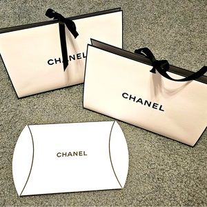 Lot of 3 Chanel Gift Pouches
